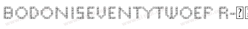 BodoniSeventytwoEF R字体转换
